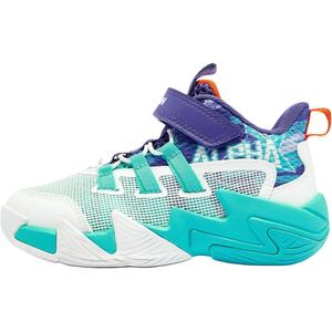 Баскетбольные кроссовки для детей дошкольного возраста QIAODAN, синий/фиолетовый