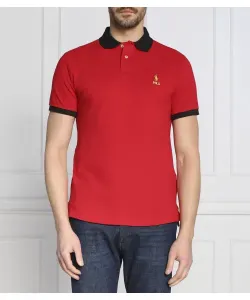 Футболка поло Slim fit Polo Ralph Lauren, красный