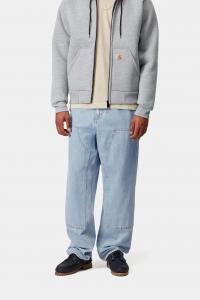 Брюки Double Knee из денима Smith (100% хлопок) Carhartt, синий