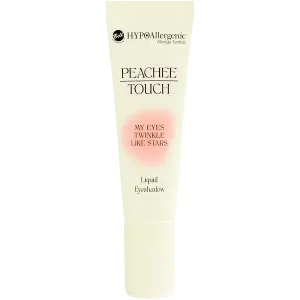 Жидкие тени для век 01 мои глаза мерцают как звезды, 10 г Hypoallergenic Bell X peachee touch