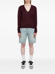 Свитер Rivy с V-образным вырезом и длинными рукавами Zadig&Voltaire, красный