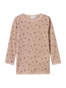 Рубашка NAME IT NMFWang, серо-коричневый