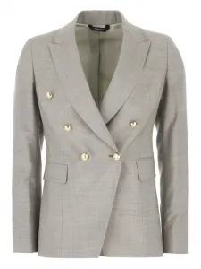 Двубортный костюм COLAMARINO, серый