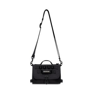 Армейская сумка-мессенджер BALENCIAGA, черный