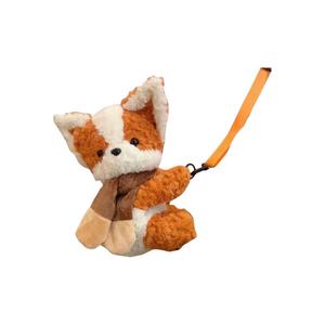 Шарф с дизайном маленькой собаки плюшевая кукла высота 30см FKOFR