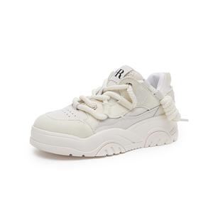 Низкие женские скейтерские кеды HR, бежевый