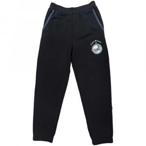 Футболка вязаная спортивные брюки мужские черный EMPORIO ARMANI