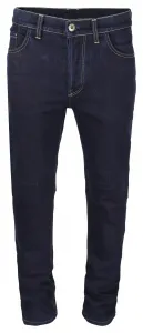 Техно-тонкие джинсы из необработанного волокна Rokker, синий