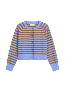 Вязаный кардиган Marc O'Polo DENIM, синий/фиолетовый