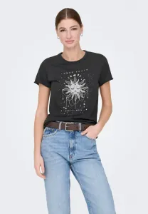 Onllucy life reg jrs noos print tshirt Only, Black Print Jadu Lunar Power