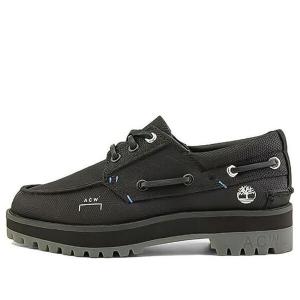 Кроссовки x a-cold-wall 3 eye lug boat shoe 'black' Timberland, мультиколор