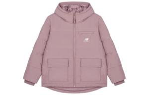 Пуховик женский розовый New Balance