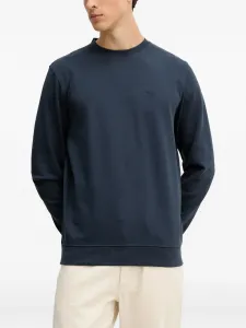 Толстовка с вышитым логотипом Barbour, синий