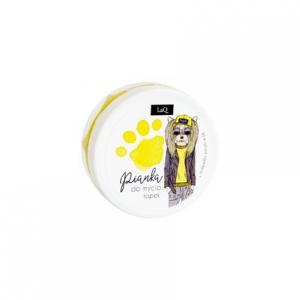 Пена желтого цвета для мытья лап, 20 г Laq