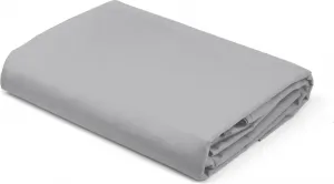 Простыня на резинке сатиновая 160х200, плоская, без простыни, J. Grey Detexpol