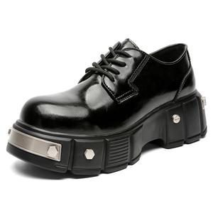 V05 Мужские повседневные туфли с низким верхом, черные