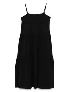 Ярусное платье макси Andorine, черный