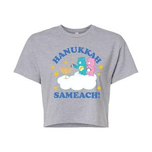 Детская футболка с коротким рукавом Care Bears "Ханука Самеах" Licensed Character, серый