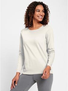 Рубашка с круглым вырезом цвета экрю WITT WEIDEN