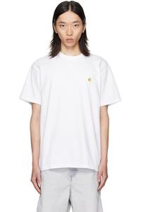 Carhartt Work In Progress Белая футболка с изображением погони