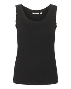 Майка Cream Top Ribba, черный