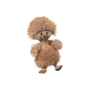 Милые плюшевые игрушки из утиных перьев высотой 40 см MENGMENGBUNNY, коричневый