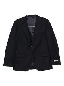 Костюм в тонкую полоску Canali, синий