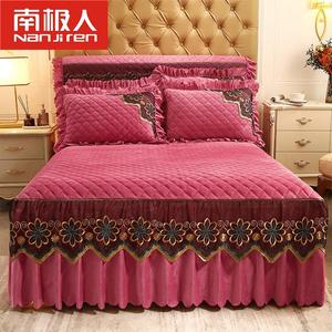 Antarctic Юбка для кровати на подкладке 180х220 см, фланель, цвет Bean Paste