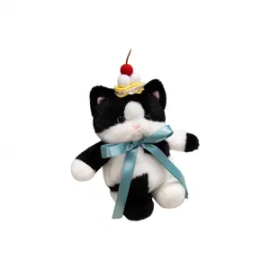 Bitter purchase West Restaurant Bunny White Cat Black White Cat German Cat куклы плюшевая кукла 28см высота