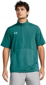 Футболка UA Motivate 2.0 Pullover: Black, Short Sleeve by Under Armour, Coastal Teal-White