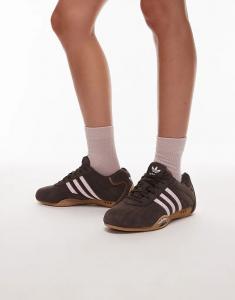 Кроссовки adidas Originals AdiRacer коричневого и розового цветов