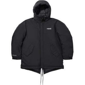 Мужская пуховая куртка Li Ning, черная, с капюшоном, утепленная