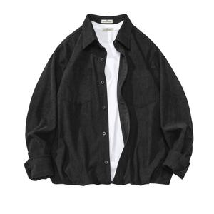 Рубашка унисекс LIVINGTOWN, черный