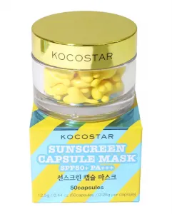 Капсулы с солнцезащитным кремом в одноразовой упаковке Sunscreen Capsule Mask Kocostar