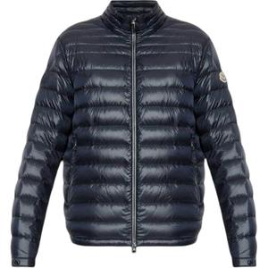 Арнике Утепленная куртка на молнии Moncler, темно-синий