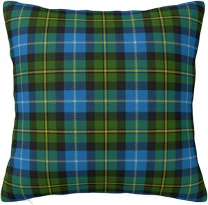 Paruiny Чехол для подушки шотландский тартан клана Macneil двусторонний пушистый White
