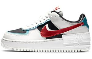 Кроссовки Nike Air Force 1 Low Shadow Bleached Aqua Chile Red Women's