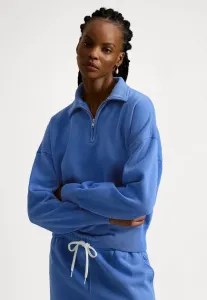 Флисовая толстовка с застежкой-молнией до середины груди Polo Ralph Lauren, New Iris Blue