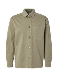 Повседневная рубашка DAN FOX APPAREL Regular fit Button Up Shirt Essential, оливковый