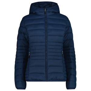 Женская пуховая куртка с фиксированным капюшоном 35k4076 - куртка из синтетического волокна Cmp, черный