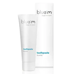 Зубная паста с активным кислородом и фтором, 75 мл Bluem
