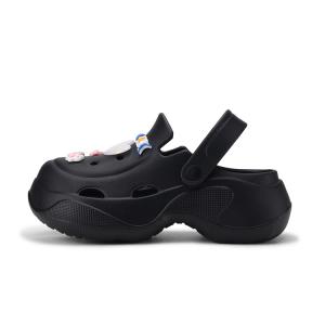 Кломпы женские XMISTUO, 3091-4 Белый [Котёнок и Рыбка]