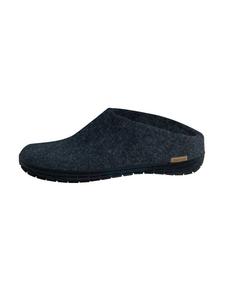 Тапочки glerups Pantoffeln Naturkautschuksohle Schwarz, цвет denim