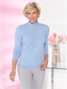 Свитер с воротником-стойкой цвета льдинки WITT WEIDEN