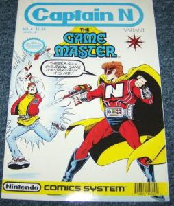 Captain N the Game Master Comic Valiant Nintendo No. 4 (Valiant)