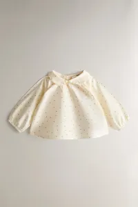 Zara Миниатюрная детская футболка с цветочным рисунком