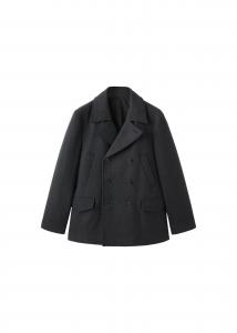 MANGO MAN Демисезонное пальто 'Steve' в цвете Anthracite