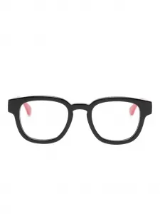 Очки с круглой оправой Gucci, зеленый