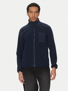 Флисовая куртка классического кроя 20717849 Blend, синий