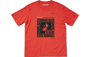 Футболка унисекс кораллово-красная Uniqlo, кораллово-красный